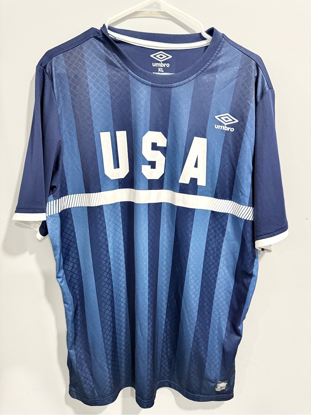 Vintage 1990s Umbro USA Soccer Jersey.